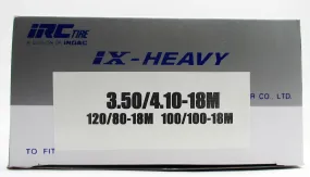 3.50/4.10-18  Heavy Duty IRC Tube