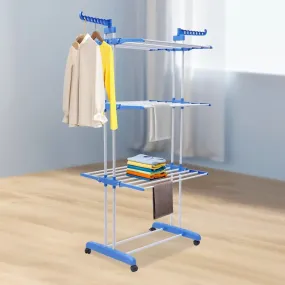 4-Tier Foldable Clothes Drying Rack Stand Airer