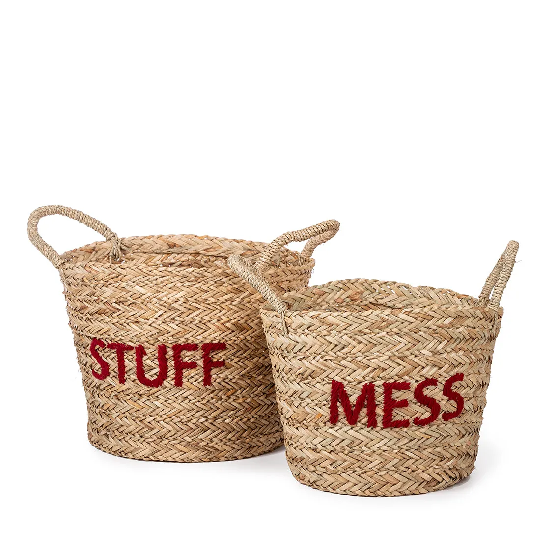 Basket Set of 2 Messy Stuff