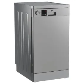 Beko Dishwasher DVS05020S 10 Person 5 Program 45cm - Silver