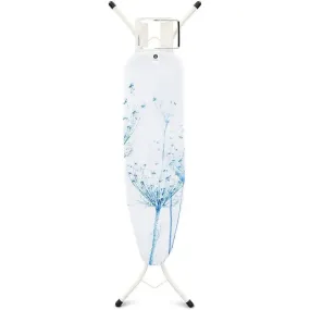 Brabantia Ironing Board Steam Iron Rest 22mm White Frame 110X30cm - Cotton Flower - Code A