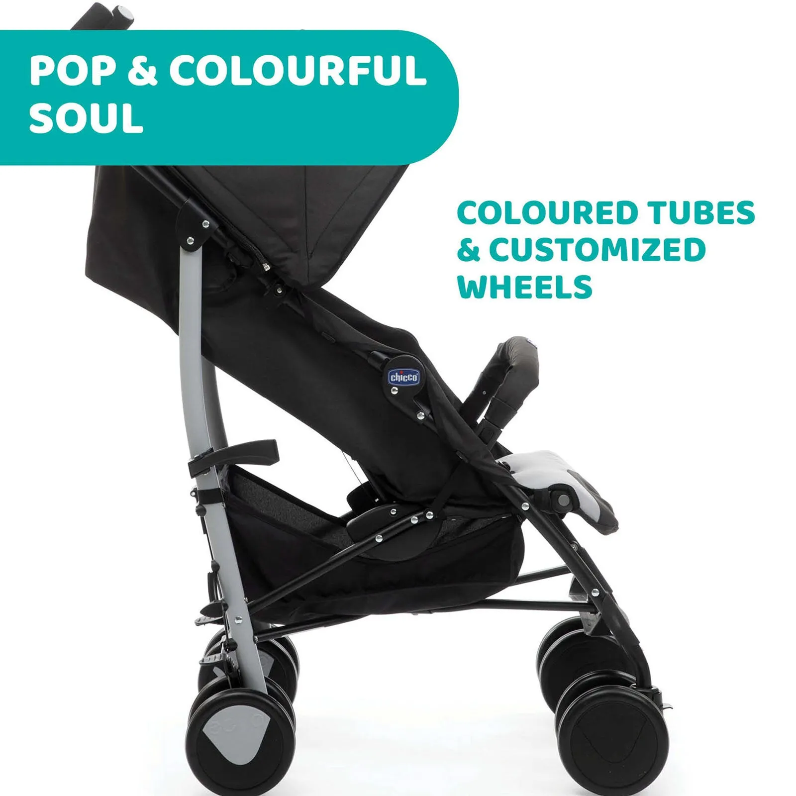 Chicco Echo Stroller - Stone