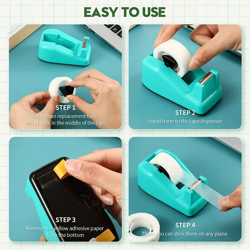 Cute  Convenient Tape Dispenser Ideal for Office Home  School