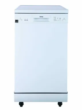 Danby DDW1805EWP 18″ Wide Portable Dishwasher in White