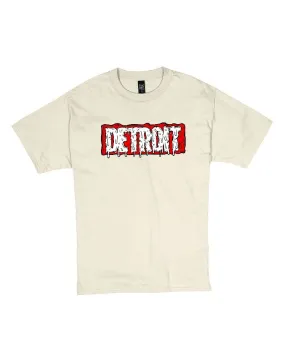 Ink Detroit - MARVELous DETROIT DRIP - T-Shirt - Natural