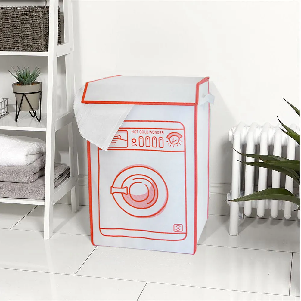 Laundry Basket - 70 Litres - Washing Machine & Flatpack Design