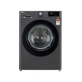 LG 8Kg Front Load Washing Machine, AI Direct Drive™ , Steam, Middle Black