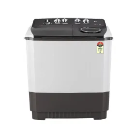 LG 9.5Kg Semi Automatic Top Load Washing Machine, Roller Jet Pulsator   Soak, Dark Gray