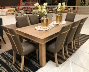 Louie T-bar   Themba 9 piece Dining Room Suite