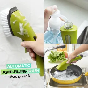 Push & Clean - Automatic Liquid Filling Brush