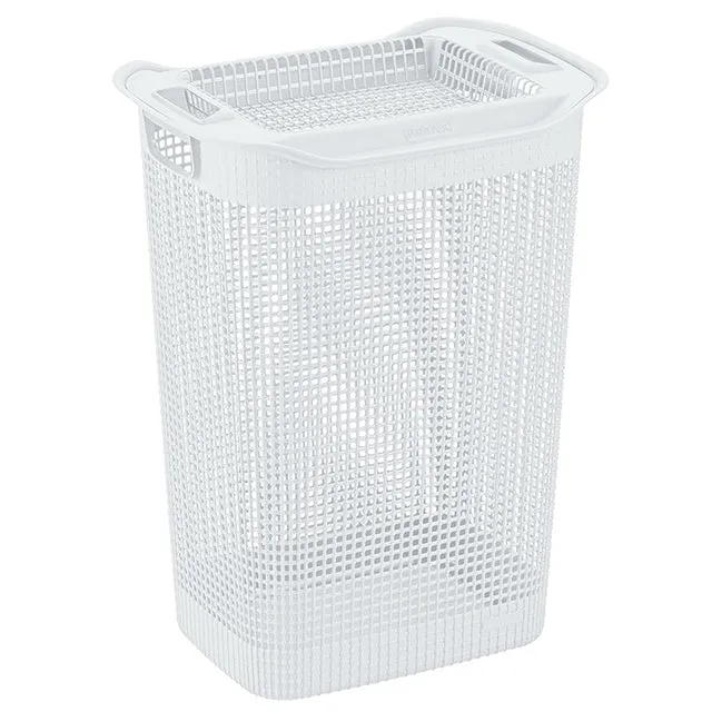 Rimax 13.2 Gl Laundry Hamper (White)