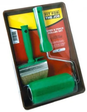 Shed & Fence Roller Kit