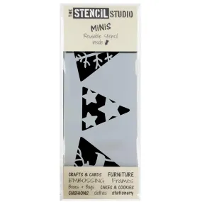 Stencil MiNiS - Christmas Bunting - 20% off 4 