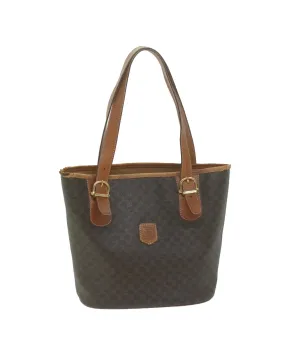 Vintage Brown Canvas Tote Bag